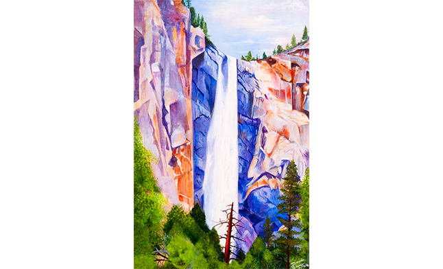 Bridalveil Fall at Yosemite