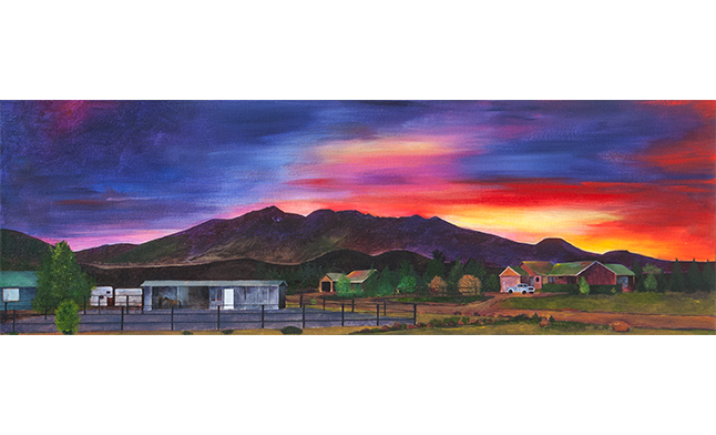 Sunset at Doney Park