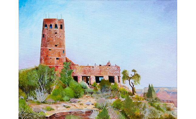 Watchtower at Dawn