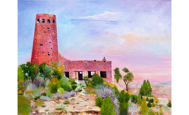 Watchtower at Dusk