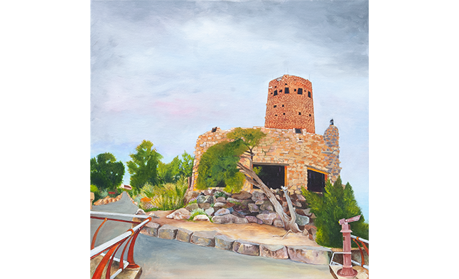 Watchtower from Desert View Point